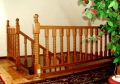 Realizacja balustrady z tralkami wzoru 4 wys. 75cm