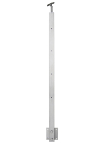 Słupek systemowy 40x40 mocowanie boczne