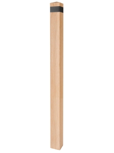 Słup wzór S20 - czarny element