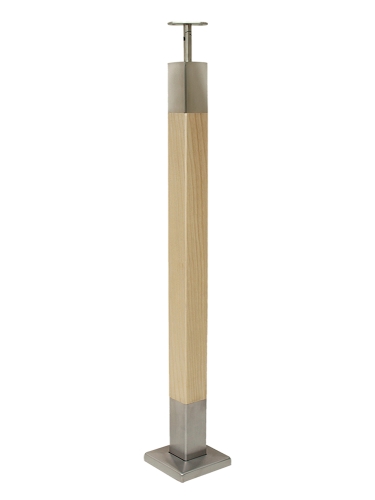 Słupek systemowy 60x60 stal nierdzewna + drewno.jpg